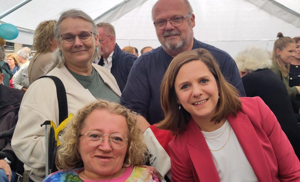 Willemijn, Jelena, Paulien en Jerry